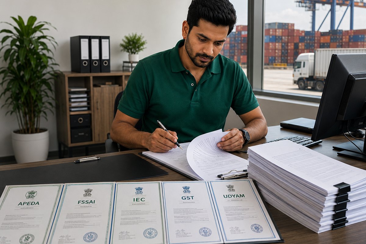Export documentation and certification review