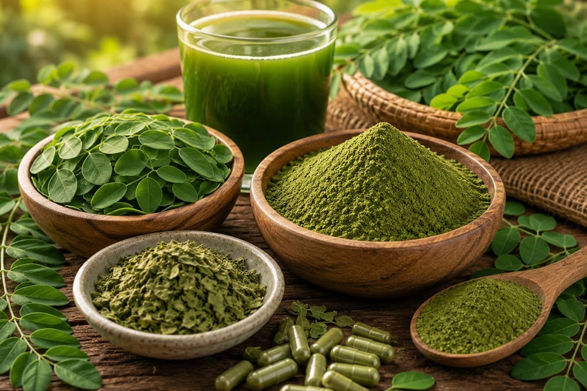 Moringa Powder & Leaves