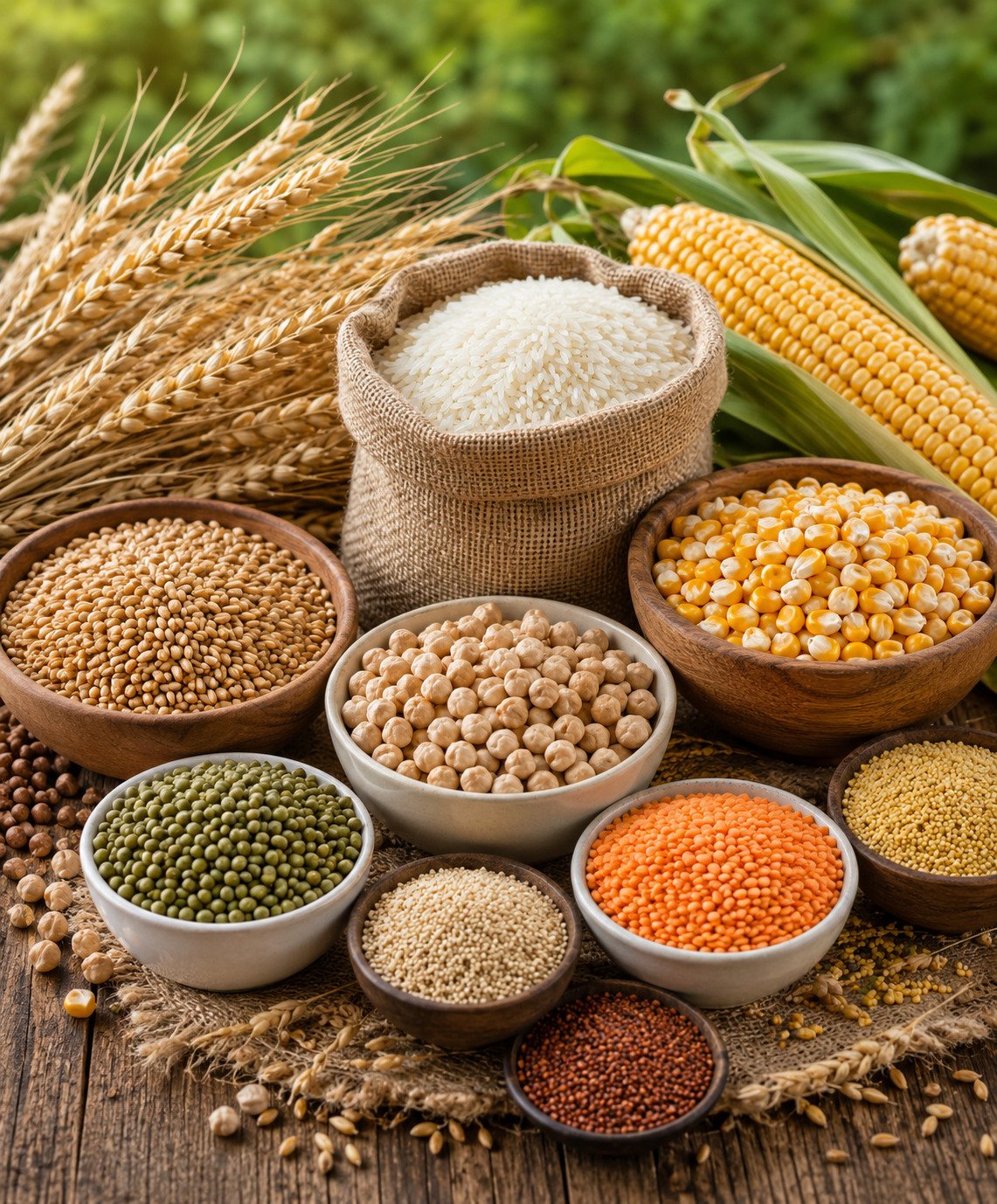 Grains & Pulses for export